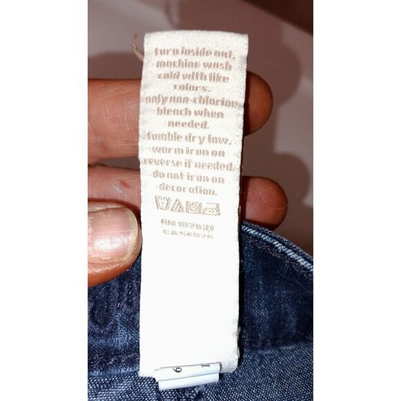 Teal Sequined Denim Shorts For Juniors size 16 Plus - Picture 7 of 9